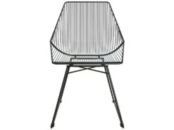 Chaise De Salle à Manger En Métal Noir -Deco.fr Soldes Boutique chaise 21697077