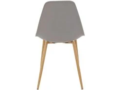 Chaise Miller 4pk Gris Clair PlastOak -Deco.fr Soldes Boutique chaise 21697651