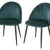 Lot De 2 Chaises COLIBRI Velours Vert 6 Lot De 2 Chaises COLIBRI Velours Vert -Deco.fr Soldes Boutique chaise 21988753