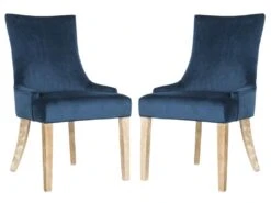 Chaise Bleu Marine 63 X 56 X 92.45 Cm - Shirlene