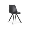 Chaise EMET PU Noir, Dimension H83 X L46 X P60 Cm, Idéal Pour Votre Cuisine Ou Salle à Manger -Deco.fr Soldes Boutique chaise 22328999