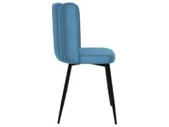 Chaise Rosy En Velours Bleu (lot De 2) -Deco.fr Soldes Boutique chaise 22352413