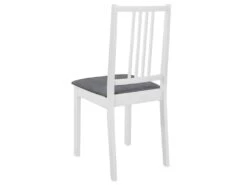 Lot De 6 Chaises De Salle à Manger Cuisineà Dîner Avec Coussins Blanc Bois Solide CDS022954 -Deco.fr Soldes Boutique chaise 22477871