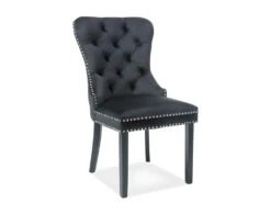 Chaise De Salle Ă Manger Design 51 X 46 X 98 Cm - Noir