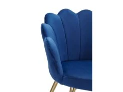 Chaise De Salle à Manger Tulip Velours / Chaise De Cuisine Rembourrée En Métal Shell Chair 11 Chaise De Salle à Manger Tulip Velours / Chaise De Cuisine Rembourrée En Métal Shell Chair -Deco.fr Soldes Boutique chaise 22802887