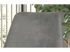 Chaise MICRA PU Micro Fibre Gris, Dimensions: H86 X L49 X P61 Cm, Idéal Pour Un Salon De Prestige -Deco.fr Soldes Boutique chaise 22804229