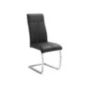 Chaise ALI PU Noir, Dimensions: H101 X L42 X P61 Cm, Idéal Pour Une Salle A Manger Unique -Deco.fr Soldes Boutique chaise 22804257