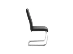 Chaise ALI PU Noir, Dimensions: H101 X L42 X P61 Cm, Idéal Pour Une Salle A Manger Unique -Deco.fr Soldes Boutique chaise 22804265