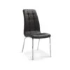 Chaise MERIL PU Noir, Dimensions: H96 X L42 X P55 Cm, Idéal Pour Une Salle A Mangé Tape A L'œil -Deco.fr Soldes Boutique chaise 22858745