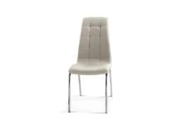 Chaise MERIL PU Cappuccino, Dimensions: H96 X L42 X P55 Cm, Idéal Pour Une Salle A Mangé Tape A L'œil -Deco.fr Soldes Boutique chaise 22858761