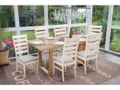 Lot De 6 Chaises De Salle à Manger Cuisine Chaise Tissu Gris Et Bois Massif Clair 04_0000850 7 Lot De 6 Chaises De Salle à Manger Cuisine Chaise Tissu Gris Et Bois Massif Clair 04_0000850 -Deco.fr Soldes Boutique chaise 22927145