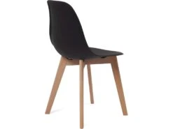 Lot De 2 Chaises Cuisine Style Scandinave NAO (noir) -Deco.fr Soldes Boutique chaise 23022075