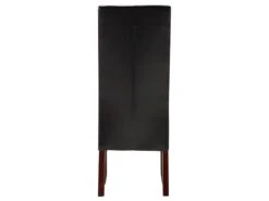 Lot De 2 Chaises ROVIGO - Simili Marron Brillant - Pieds Bois Foncé 11 Lot De 2 Chaises ROVIGO - Simili Marron Brillant - Pieds Bois Foncé -Deco.fr Soldes Boutique chaise 268713