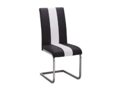 Lot De 4 Chaises En Simili TRINITY De Pascal MORABITO - Simili - Noir & Blanc 10 Lot De 4 Chaises En Simili TRINITY De Pascal MORABITO - Simili - Noir & Blanc -Deco.fr Soldes Boutique chaise 269281