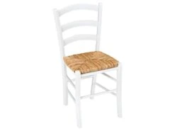 Lot De 2 Chaises PAYSANNE - Hêtre Massif & Paille De Riz - Teinte : Blanc 11 Lot De 2 Chaises PAYSANNE - Hêtre Massif & Paille De Riz - Teinte : Blanc -Deco.fr Soldes Boutique chaise 269985