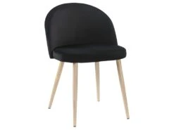 Lot De 2 Chaises LILLY - Velours - Noir 9 Lot De 2 Chaises LILLY - Velours - Noir -Deco.fr Soldes Boutique chaise 323031