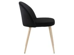 Lot De 2 Chaises LILLY - Velours - Noir 10 Lot De 2 Chaises LILLY - Velours - Noir -Deco.fr Soldes Boutique chaise 323033
