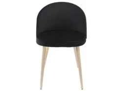 Lot De 2 Chaises LILLY - Velours - Noir 11 Lot De 2 Chaises LILLY - Velours - Noir -Deco.fr Soldes Boutique chaise 323035