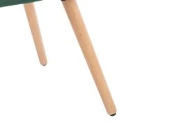 Chaise Avec Accoudoirs - Velours Et Métal Effet Bois - Vert Foncé - ELEANA 13 Chaise Avec Accoudoirs - Velours Et Métal Effet Bois - Vert Foncé - ELEANA -Deco.fr Soldes Boutique chaise 3299247