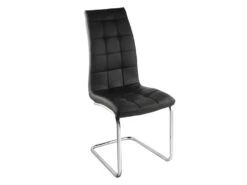 Lot De 6 Chaises NADYA - Simili - Noir 10 Lot De 6 Chaises NADYA - Simili - Noir -Deco.fr Soldes Boutique chaise 355385