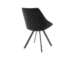 Lot De 2 Chaises VIENNA - Velours & Métal - Noir 10 Lot De 2 Chaises VIENNA - Velours & Métal - Noir -Deco.fr Soldes Boutique chaise 394633