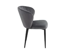 Lot De 2 Chaises CRUSTI - Velours Et Métal - Gris 11 Lot De 2 Chaises CRUSTI - Velours Et Métal - Gris -Deco.fr Soldes Boutique chaise 453599