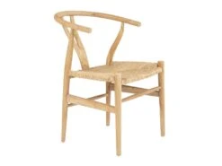 Lot De 2 Chaises En Teck Et Paille - Coloris : Naturel - POGIANA -Deco.fr Soldes Boutique chaise 5564531