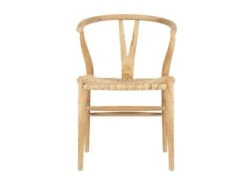 Lot De 6 Chaises En Teck Et Paille - Coloris : Naturel - POGIANA -Deco.fr Soldes Boutique chaise 5565939