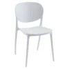 Chaise Empilable En Polypropylène - Blanc - CARETANE