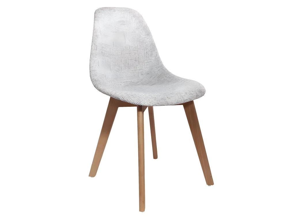 STYGN - Lot De 2 Chaises Avec Maille Grise 3 STYGN - Lot De 2 Chaises Avec Maille Grise – Image 3