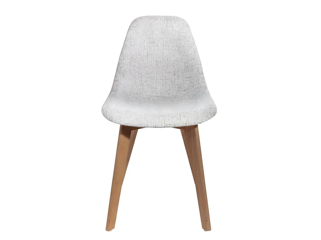 STYGN - Lot De 2 Chaises Avec Maille Grise 4 STYGN - Lot De 2 Chaises Avec Maille Grise – Image 4