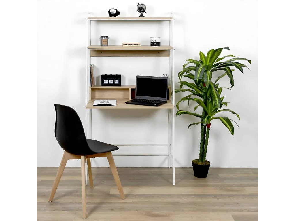 MELYA - Lot De 4 Chaises Scandinaves Noires 4 MELYA - Lot De 4 Chaises Scandinaves Noires – Image 4