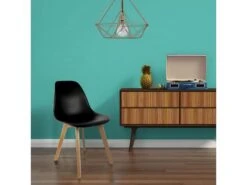 MELYA - Lot De 4 Chaises Scandinaves Noires 9 MELYA - Lot De 4 Chaises Scandinaves Noires -Deco.fr Soldes Boutique chaise 8935783