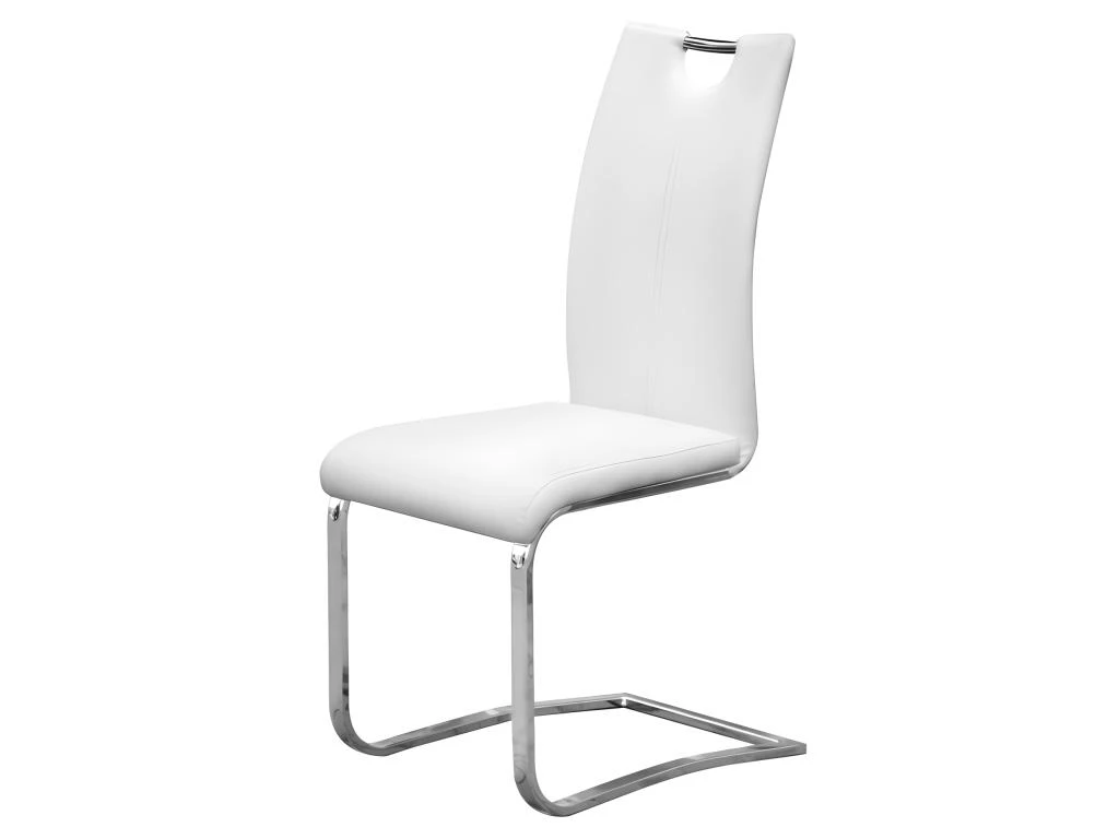 Chaises X2 Design SOFI Coloris Blanc Pour Votre Salle à Manger - Lot De 2 1 Chaises X2 Design SOFI Coloris Blanc Pour Votre Salle à Manger - Lot De 2