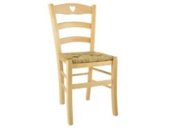 NAPLES - Lot De 6 Chaises Naturelles Et Assises En Paille -Deco.fr Soldes Boutique chaise 8938671
