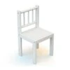 WEBABY - Chaise Enfant Blanc -Deco.fr Soldes Boutique chaise 8938913