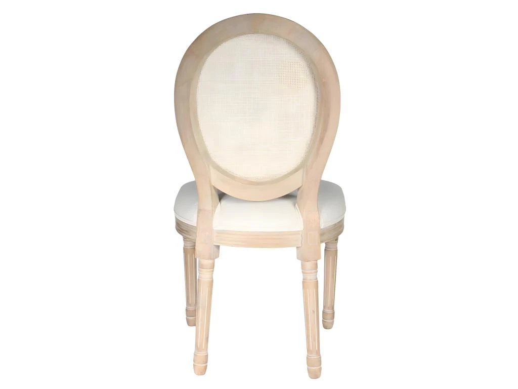 MELINDA - Lot De 6 Chaises Baroques Avec Dossier Canné 5 MELINDA - Lot De 6 Chaises Baroques Avec Dossier Canné – Image 5