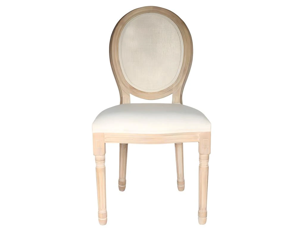 MELINDA - Lot De 4 Chaises Baroques Avec Dossier Canné 3 MELINDA - Lot De 4 Chaises Baroques Avec Dossier Canné – Image 3