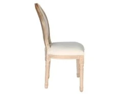 MELINDA - Lot De 6 Chaises Baroques Tissu Beige -Deco.fr Soldes Boutique chaise 8939867