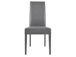 TORINO - Lot De 2 Chaises Simili Gris Et Pieds Laqués 5 TORINO - Lot De 2 Chaises Simili Gris Et Pieds Laqués -Deco.fr Soldes Boutique chaise 9175943