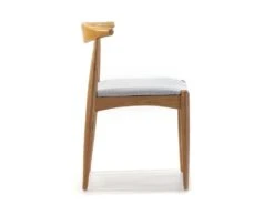 Pack 2 Chaises Corzo, Couleur Chêne, Bois Massif, 52,5 Cm X 50 Cm X 74.5 Cm -Deco.fr Soldes Boutique chaise 9181987