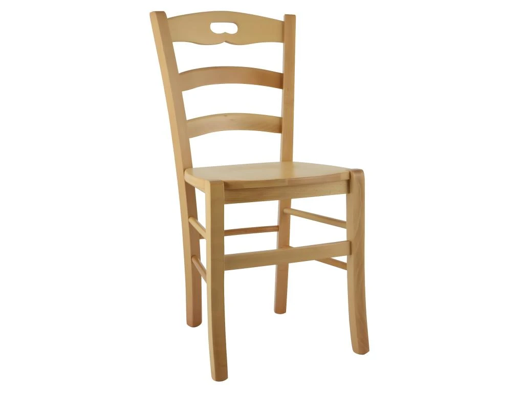 SUZY - Lot De 6 Chaises Naturelles Et Assises En Bois 2 SUZY - Lot De 6 Chaises Naturelles Et Assises En Bois – Image 2