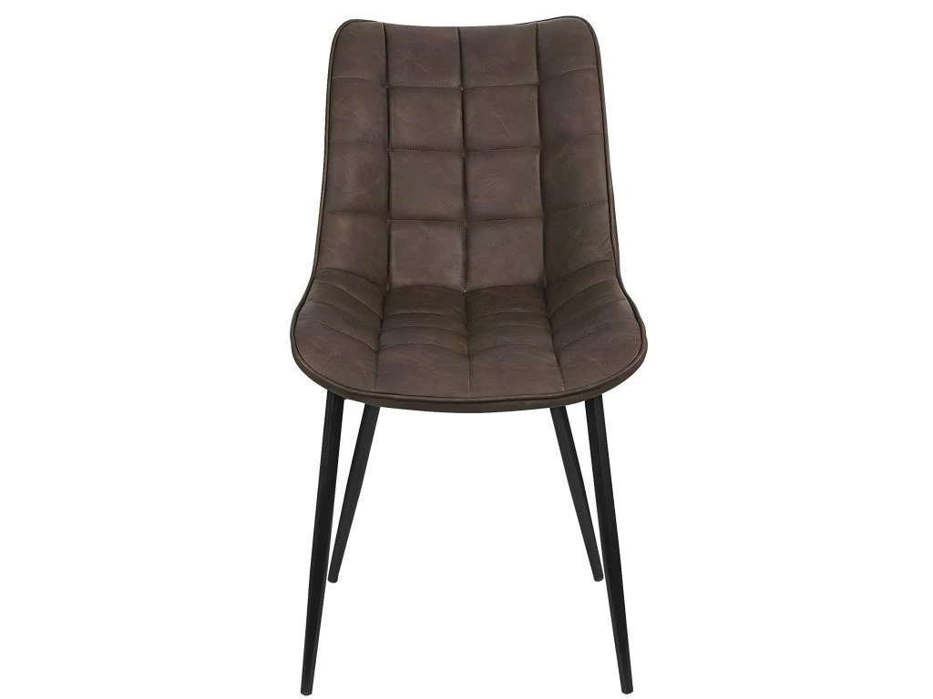 Chaises De Cuisine En Synthétique 2 Pièces Marron 19_0000413 2 Chaises De Cuisine En Synthétique 2 Pièces Marron 19_0000413 – Image 2