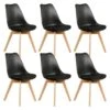 MEDALINE - Lot De 6 Chaises Scandinaves Noires 16 MEDALINE - Lot De 6 Chaises Scandinaves Noires -Deco.fr Soldes Boutique chaise 9243417