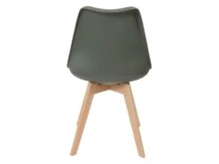 MEDALINE - Lot De 6 Chaises Scandinaves Kaki -Deco.fr Soldes Boutique chaise 9243501