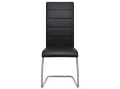 Lot De 2 Chaise De Salle à Manger Salon Entrée Porte-à-faux Noir 1902082 -Deco.fr Soldes Boutique chaise 9246121