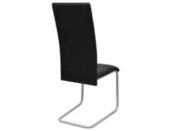 Lot De 2 Chaise De Salle à Manger Salon Entrée Porte-à-faux Noir 1902082 -Deco.fr Soldes Boutique chaise 9246125