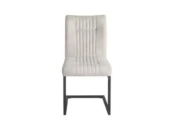 Lot De 2 Chaises Velours Gris Clair Et Pieds Design Métal Noir - VIVI 9 Lot De 2 Chaises Velours Gris Clair Et Pieds Design Métal Noir - VIVI -Deco.fr Soldes Boutique chaise 9246197