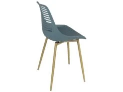 Lot De 2 Chaises De Cuisine Retro (bleu) GEOS -Deco.fr Soldes Boutique chaise 9524649