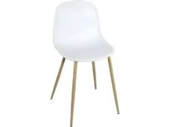 Lot De 2 Chaises De Cuisine Design YENI (blanc) -Deco.fr Soldes Boutique chaise 9525305